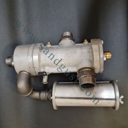  Tvvezrl szemcseszr RMS-2000(CLEMCO) szemcseszr tvvezrl hangtomptval szerelt